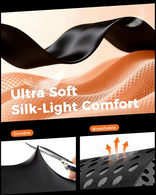 Copper Leg Compression Sleeve Ultra Breathable Full Leg Compression Sleeve | for Pain Relief,Arthritis,Muscle Recovery,Swelling,Inflammation,Leg Sleeve for Thigh,Calf,Knee,Men & Women(Black, X-Large)