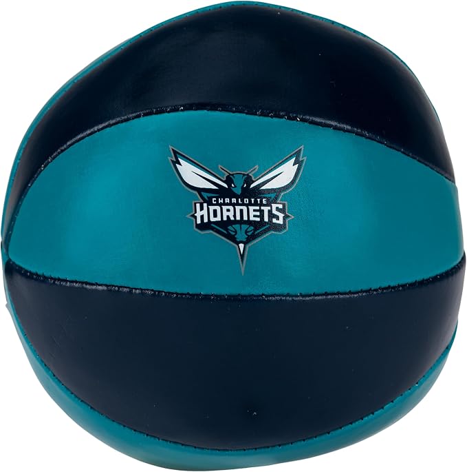 Franklin Sports NBA Toy Basketballs - 2 Pack of Kids Soft Mini Basketballs for Over The Door + Indoor Hoops - NBA Fan Shop