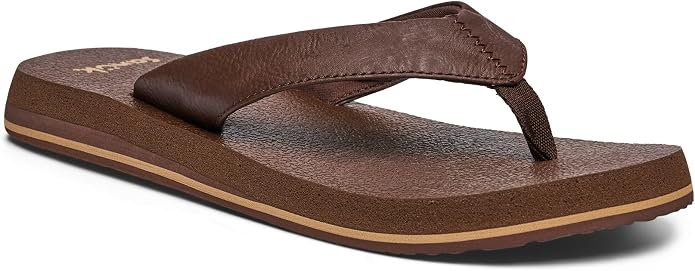Sanuk Yoga Mat II | Flip Flops for Women | Yoga Sandals For Women | Women's Beach Sandals | Memory Foam Footbed