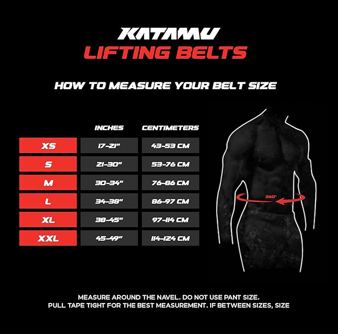 Katamu USPA & IPL Approved Premium Lever Belt | — 10mm and 13mm Leather