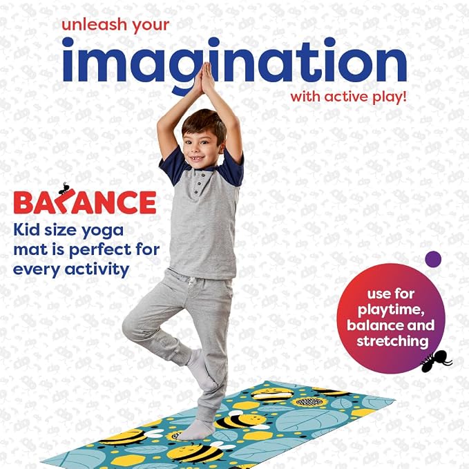 Antsy Pants Yoga Mat for Stretching and Yoga
