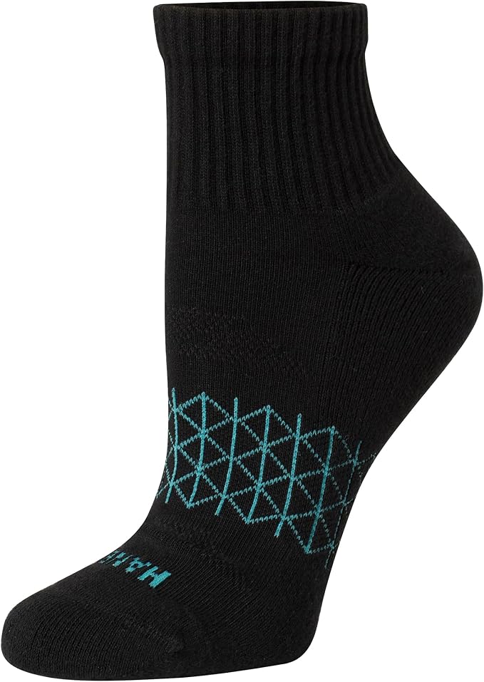 Hanes Women's Socks, 4-pack, Absolute Active Cushioned Moisture-wicking Best Women's Socks, Crew, Ankle and No Show
