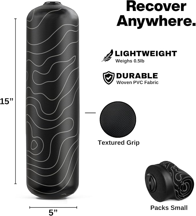 Inflatable Travel Foam Roller for Muscle Recovery and Mobility