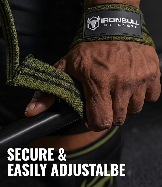 Lifting Wrist Straps for Weightlifting (1 Pair) – Padded Lifting Straps for Deadlifts, Powerlifting, Strength Training & Bodybuilding – Gym Straps for Men & Women