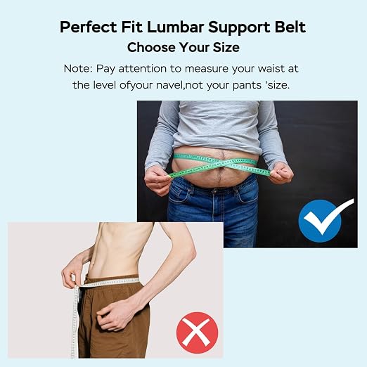 Ergonomic Lumbar Support Back Brace for Pain Relief | Bionic Spine Support with 3D-Knitted Fabric, Adjustable Compression Belt for Sciatica, Herniated Discs, and Scoliosis, M