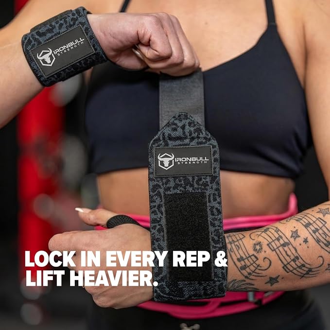 Wrist Wraps for Weightlifting (USPA & IPL Approved) - 18” Premium Quality Wrist Straps for Weightlifting - Weight Lifting Wrist Wraps with Thumb Loop - Best Gym Wrist Wraps for Lifting Weights, Curls & Dips - Lifting Wrist Wraps for Bench, Powerlifting...