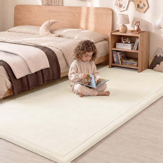 1.3" Thick Baby Play Mat for Floor,28x72 Bedside Rugs, Non-Slip | Ultra Soft Playmat for Baby,Tummy Time Foam Mats,Cushioned for Infant,Kids and Toddler Crawling,Easy Care