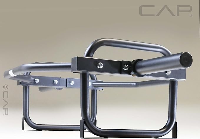 CAP Olympic Trap & Shrug Bar with Elevated Grip, 500-Lb Capacity