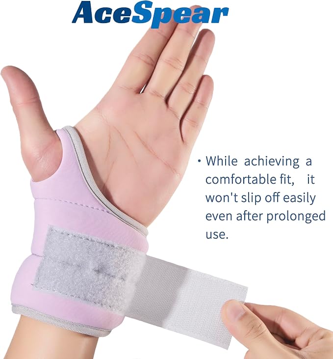 Wrist Weights with Thumb Loops Lock for Men Women 1lb*2 2lbs*2 3lbs*2 Ankle Weights Weighted Gloves for Running Strength Training Walking Exercises