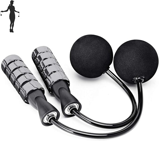 Jump Rope, Training Ropeless Skipping Rope for Fitness, Adjustable Weighted Cordless Jump Rope for Men and Women