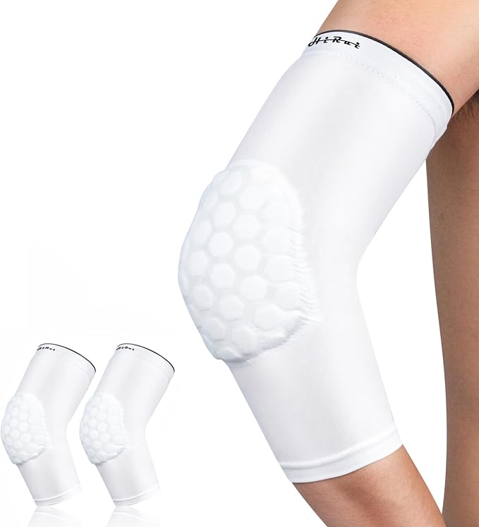 Elbow Pads for Teenagers Men and Women - Basketball Baseball Elbow Brace for Collision Avoidance and Support