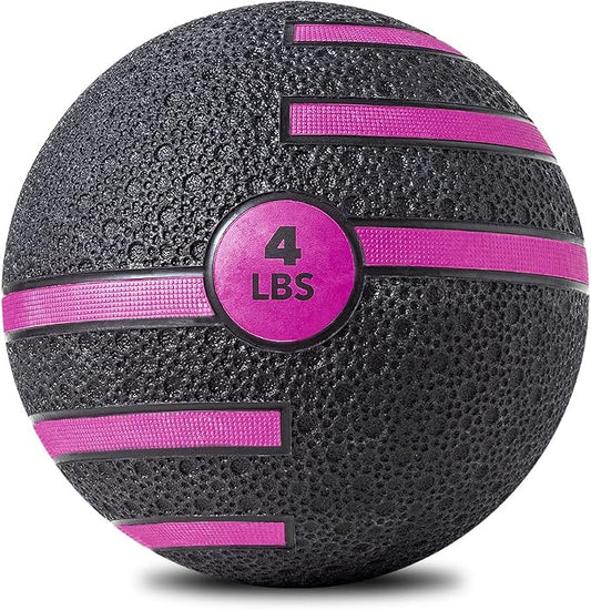 JFIT Dual Texture Medicine Ball – Weighted Exercise Ball for Strength, Core & Functional Fitness Training