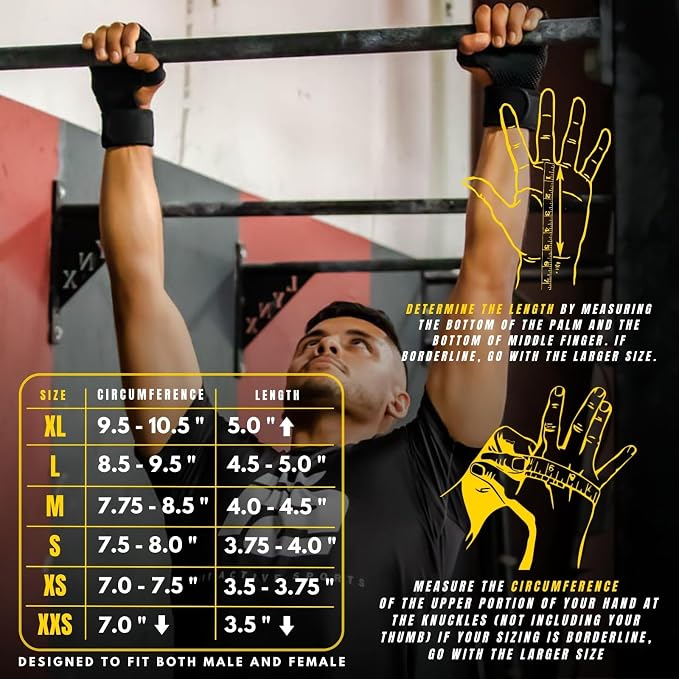 Fit Active Sports New Ventilated Weight Lifting Workout Gloves with Built-in Wrist Wraps for Men and Women - Great for Gym Fitness, Cross Training, Hand Support & Weightlifting.