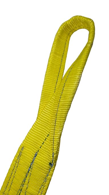 Kennedy Wire Rope & Sling Co. 3" x 14' 2-Ply Twist Eye Polyester Lifting Sling (Various Sizes in Listing) Made in The USA