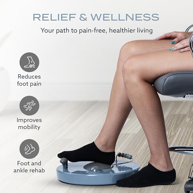 Ultra Foot Trainer, 5-in-1 Foot & Ankle Exerciser, Plantar Fasciitis Relief