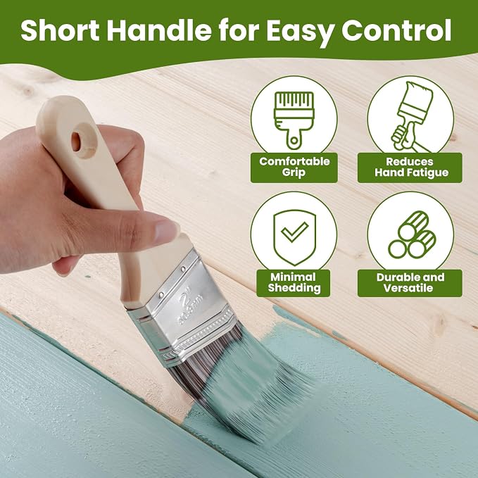 Paint Roller Kit, 15 Pack, 4 Inch Paint Roller, Paint Brush | Small Paint Roller with Tray Liners, Roller Covers Set for All Surfaces, Painting Supplies for Walls, Ceilings, and Cabinets