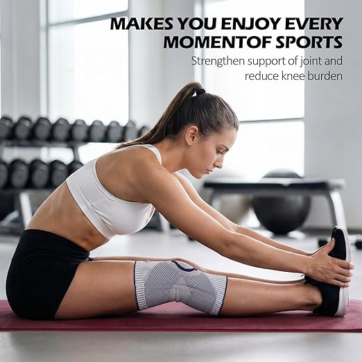 GOOGAH Knee Compression braces 1-Pack - Pain Relief Support for Arthritis, ACL & Meniscus Tears | Breathable Nylon Knee Sleeves for Men & Women | Sizes XXS-2XL