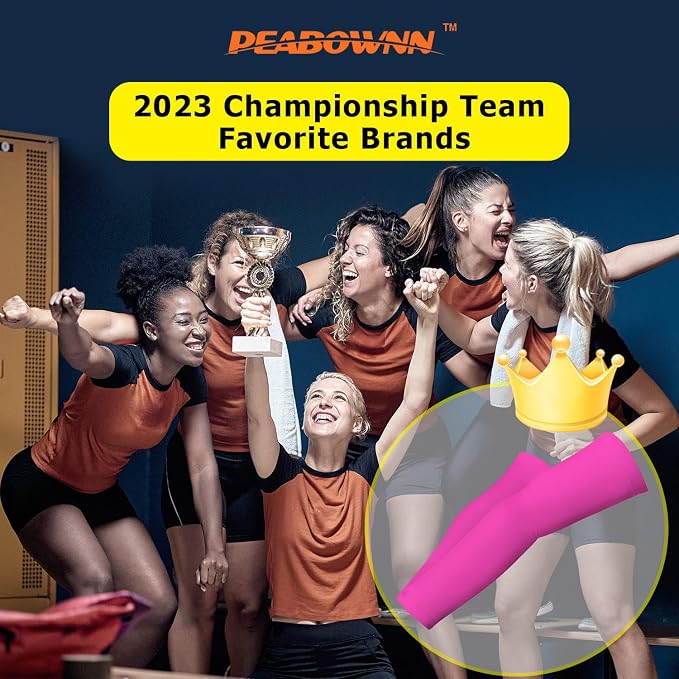 Volleyball Arm Sleeves youth girls - 3XS-XL Compression Volleyball Arm Sleeves for women teen girls kids