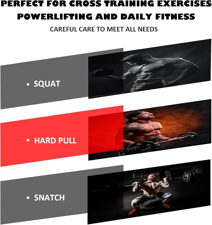 9mm Leather Fitness Weight Lifting Belt for Women&Men with 4 Inches Padded Lumbar Support for Power Lifting Workout & Squats Exercise
