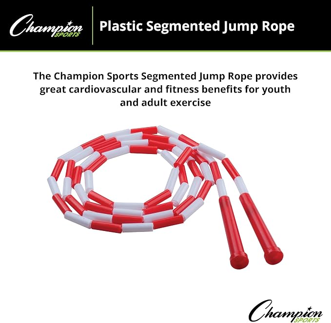 Champion Sports Plastic Segmented Jump Rope