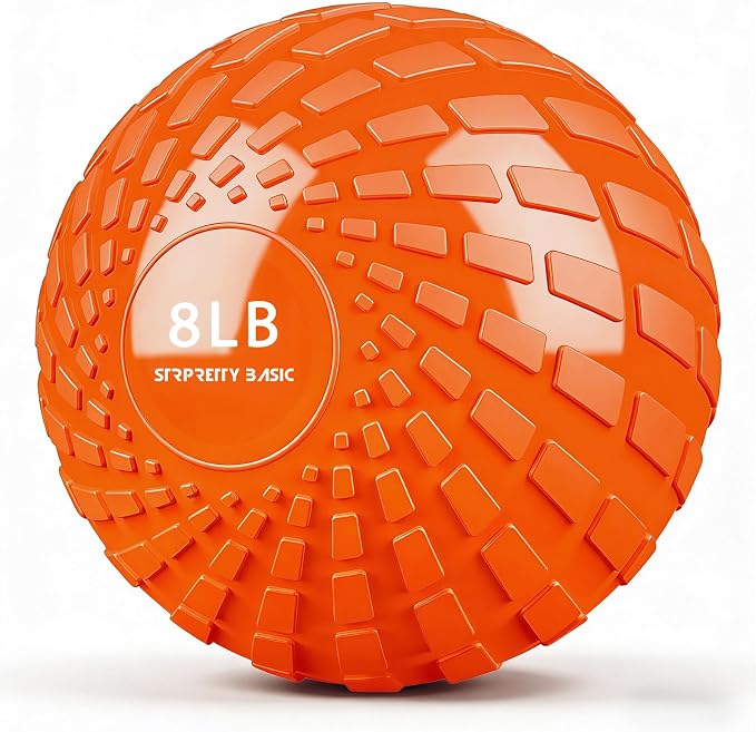 Medicine Ball 8, 10 lbs Slam Ball Weighted Balls for Exercise Strength and Crossfit Workout