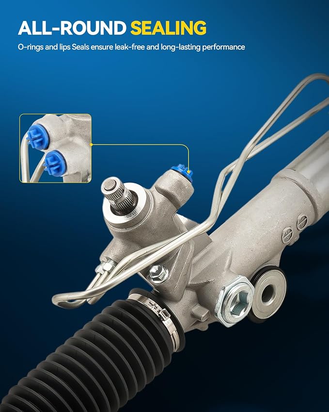 PHILTOP Power Steering Rack and Pinion Assembly for 2004-2009 Quest | Replace No.49001CK000, 49001ZM70A, 49001ZM71B, 973026