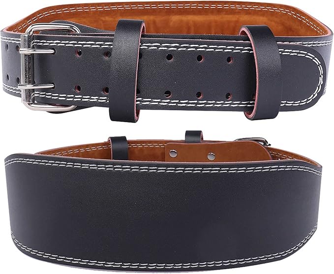 Weight Lifting Belt Back Lumbar Support Strength Training Fitness Workout Home Gym