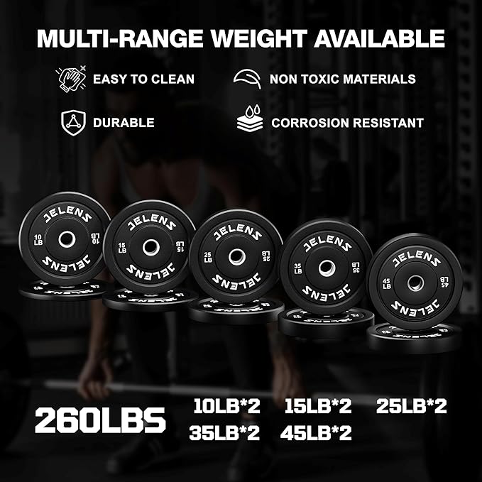 JELENS M21 Smith Machine, Multi-Function Power Cage with Dual Pulley Cable Crossover System, 2000LBS All-in-One Squat Rack with Smith Bar and Attachments for Home Gym