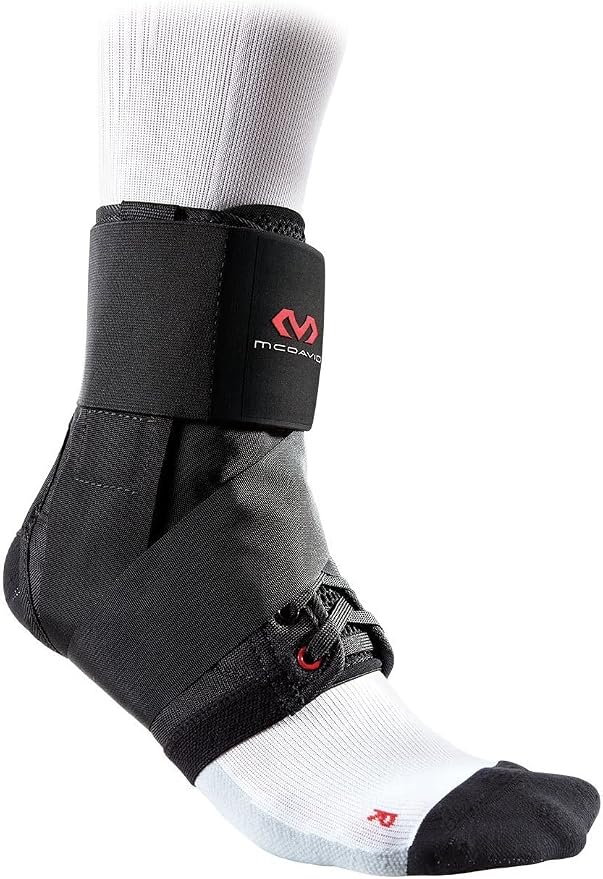 McDavid Ankle Brace Ultralight for Sprained Ankle, Figure 8 Ankle Braces, Lace up Ankle Brace, Ankle Braces for Men and Women, Ankle Support Brace and Stabilizer