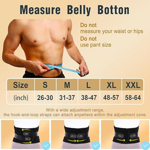 Copper Back Brace - Relief from Lower Back Pain, Unique SVA System for Proper Posture, Enhanced Ergonomic Pad with 10X Compression Support, Breathable and Comfortable Fit for Men and Women