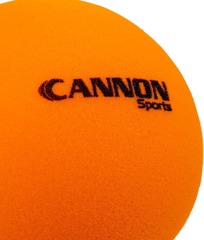 Cannon Sports Soft Foam Ball – Uncoated Medium Density Ball - Lightweight, Safe Play, Indoor/Outdoor Fun - Great for Volleyball, Basketball, Soccer, Dodgeball, and More