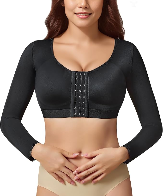 BRABIC Shaper Tops for Women Arm Compression Post Surgery Front Closure Bra Tank Top Shapewear
