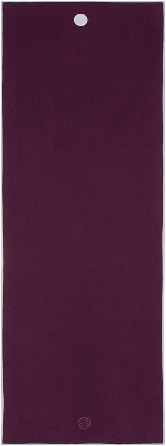 Manduka Yogitoes Hot Yoga Mat Towel - 71" | Moisture Activated Grip | Patented Silicone Nubs | Highly Absorbent, Durable & Easy Care | Made from Recycled Materials | 71 x 24 Inches | Indulge