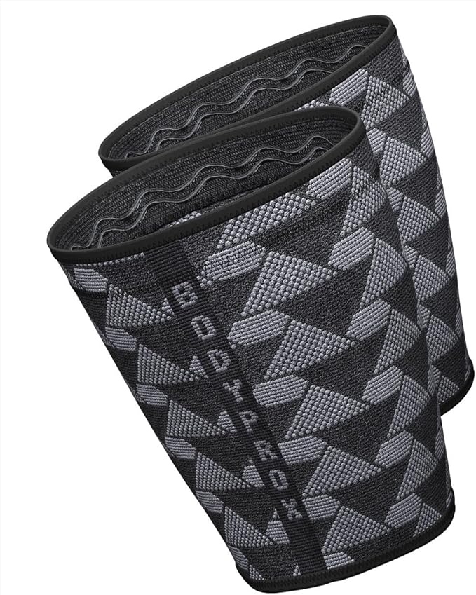 BODYPROX Thigh Compression Sleeve(1 Pair), Hamstring Compression Sleeve for Men and Women