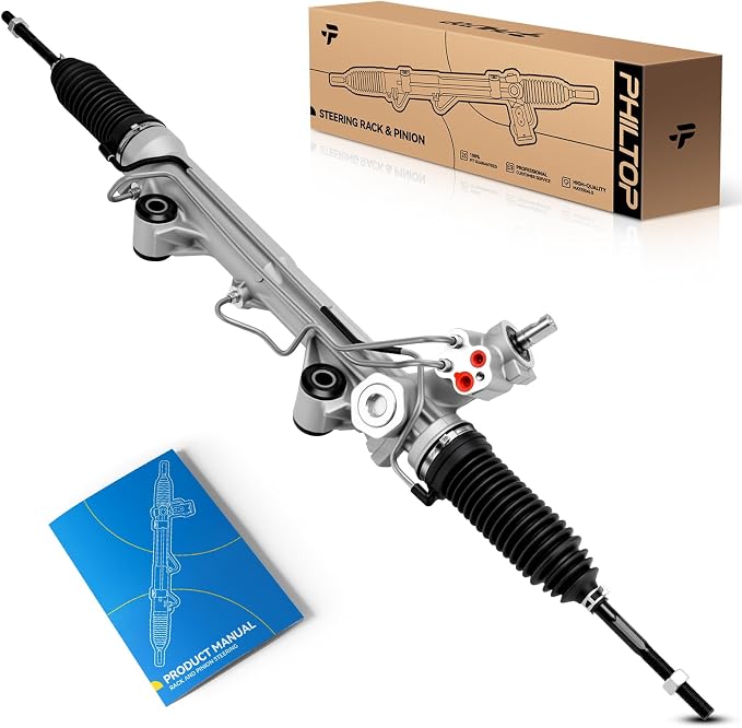 PHILTOP Power Steering Rack and Pinion Assembly for Ranger, B3000, B4000 | 2001-2011 Ranger, 2001-2007 B3000, 2001-2007, 2009 B4000 Replace No.4L5Z3504CA, 1FAB32110B, 1L5Z3504EARM, 1FAB32110R00