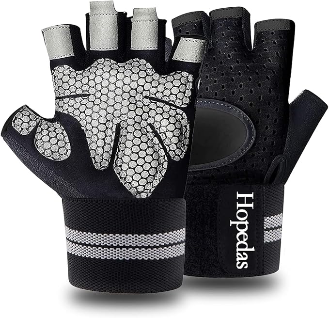 Workout Gloves Weight Lifting Gloves Palm Support Protection for Men Women, Exercise Gloves Sports for Training, Fitness, Gym,