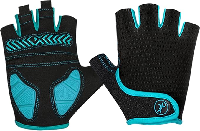 Cycling Gloves Bicycle Road Bike Gloves, Half Finger 5MM Gel | Biking Gloves for Men Women Gym workout exercise Motorcycle Hiking Rowing Outdoor Sports