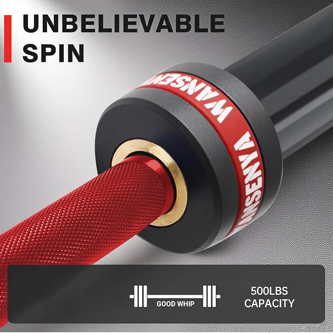 7FT Olympic Barbell 45lb,28MM 2 Inch Olympic Bar for No. 45 Steel,Olympic Weight Bars for Lifting,CrossFit,Bench Press,Deadlift,Squats,Strength Training bars