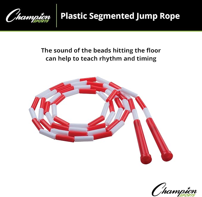 Champion Sports Plastic Segmented Jump Rope