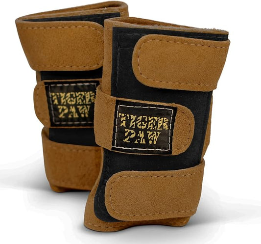 Tiger Paw Authentic Gymnastics Wrist Supports (Sold in Pairs) - Original Competition-Grade Gymnastics Wrist Guards, Wrist Support Braces, Adjustable, Made in USA Hand Wraps
