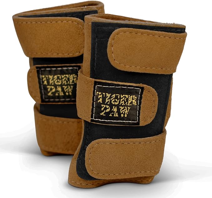 Tiger Paw Authentic Gymnastics Wrist Supports (Sold in Pairs) - Original Competition-Grade Gymnastics Wrist Guards, Wrist Support Braces, Adjustable, Made in USA Hand Wraps