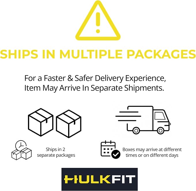 HulkFit Rubber Coated Hex Dumbbells, Anti-Roll Hand Weights, Non-Slip Ergonomic Handle Low Odor for Home Gym