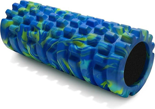 321 Strong Foam Roller - Medium Density Deep Tissue Massager for Muscle Massage and Myofascial Trigger Point Release, with 4K eBook