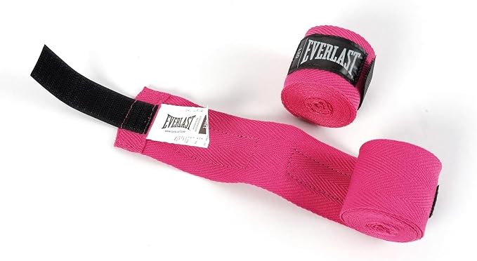 Everlast Core Handwraps 120in – Boxing Hand Wraps for Gloves, Wrist & Knuckle Support