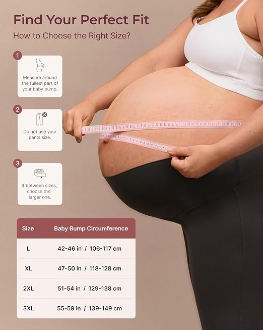 Momcozy Pregnancy Belly Band, 3-Zone Ergonest 2.0 Racerback Support | Contoured belly lift, dual-stay back support and adjustable padded straps for twin, multiple or fast-growing bumps