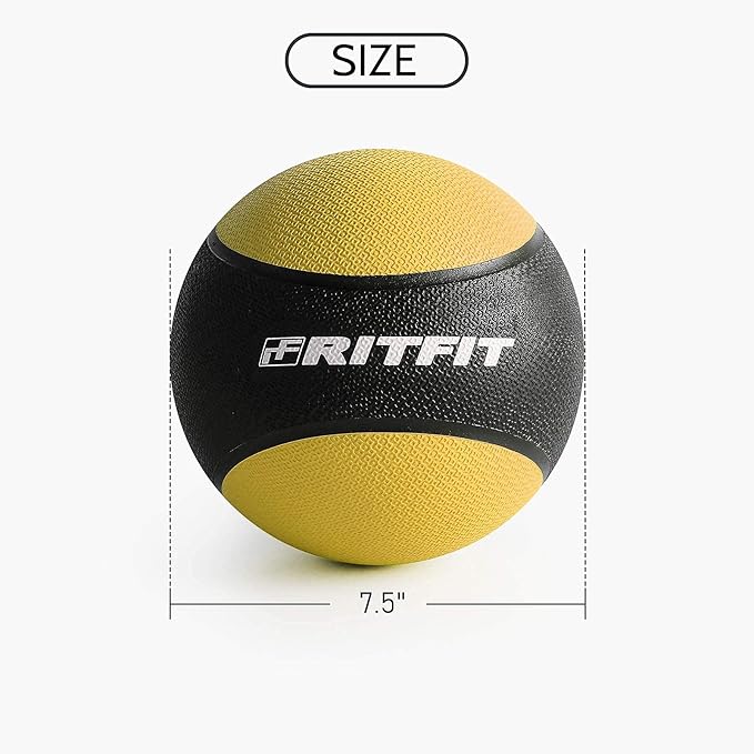 RitFit Balance Training, Coordination Fitness - Multiple Weights & Colors | Workout Exercise Ball for Core Strength, Balance Training, Coordination Fitness