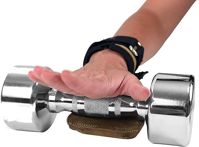 Cobra Grips Weight Lifting Gloves with Adjustable Neoprene Padded Wrist Wraps - Heavy Duty Alternative to Power Lifting Hooks for Deadlifts