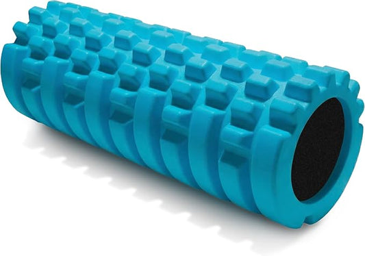 321 Strong Foam Roller - Medium Density Deep Tissue Massager for Muscle Massage and Myofascial Trigger Point Release, with 4K eBook