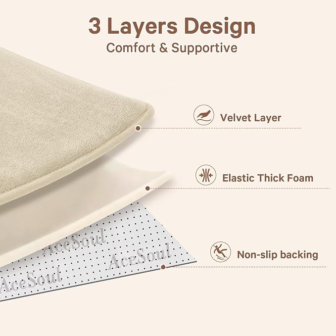 Baby Play Mat for Floor,Ultra Thick Elastic Foam 59"x79" Playmat Tummy Time Muscle Crawling Exercise Activity Cushion Gym Mat Nursery Playroom Area Kids Rug for Babies, Toddlers,Infants,Beige