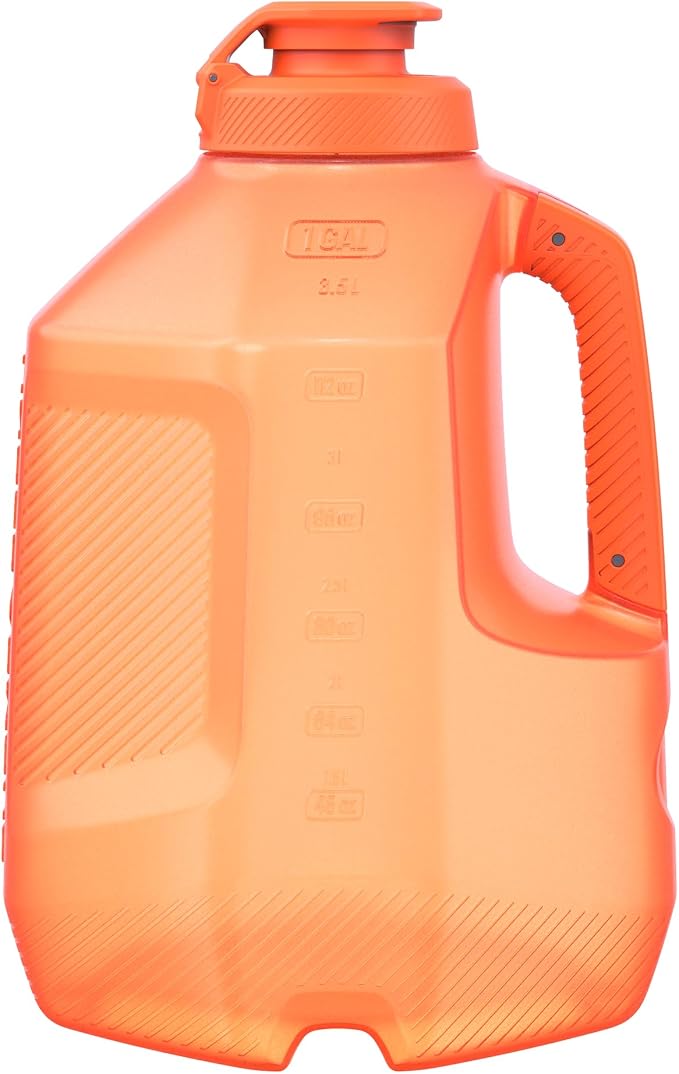 Under Armour 1 Gallon Sideline Jug Blaze Orange/Blaze Orange OSFA